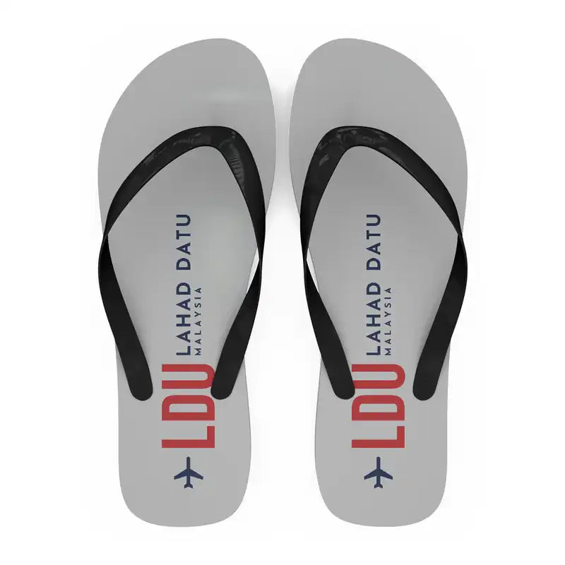 Lahad Datu Airport (LDU) Slippers & Flip Flops - Slippers - Flip Flops - Code - Light Gray