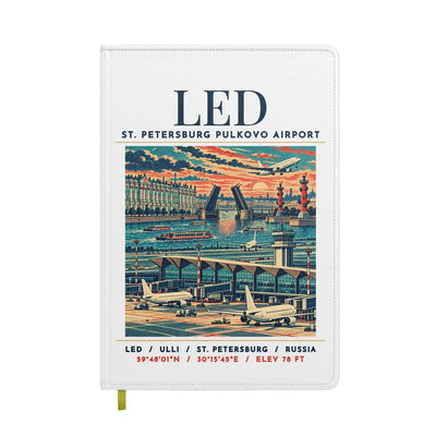 LED - Poster - Notebook - White