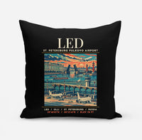 Thumbnail for LED - Poster - Pillow - Black
