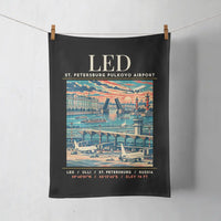 Thumbnail for LED - Poster - Towel - Black