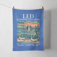 Thumbnail for LED - Poster - Towel - Blue