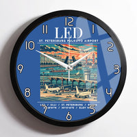 Thumbnail for LED - Poster - Wall Clock Framed - Blue