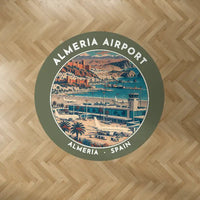 Thumbnail for Almería Airport (LEI) Carpets - Carpet Round - Badge - Green Army