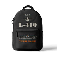 Thumbnail for LET L-410 UVP-E20 - 3D Backpack - Heritage + Name - Gray