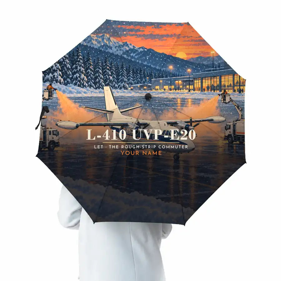 LET L-410 UVP-E20 - 3D + Name - Umbrella