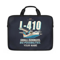 Thumbnail for LET L-410 UVP-E20 - Cartoon + Name - Laptop Bag