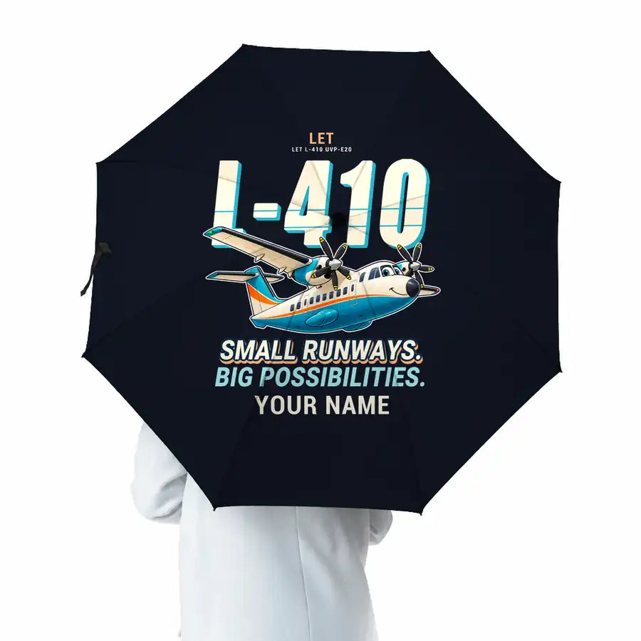 LET L-410 UVP-E20 - Cartoon + Name - Umbrella