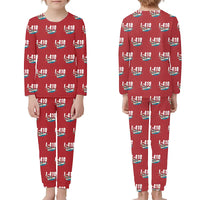 Thumbnail for LET L-410 UVP-E20 - Children Pajamas - Cartoon Pattern - Red