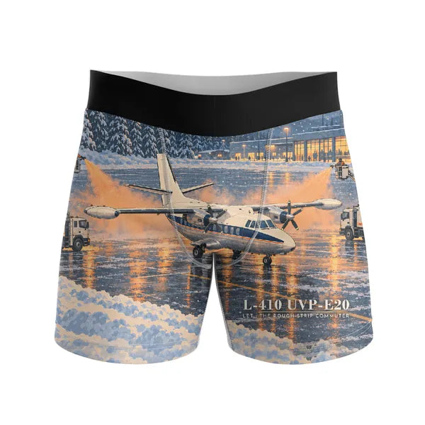 LET L-410 UVP-E20 - Men Boxers - 3D - Full Print