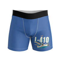 Thumbnail for LET L-410 UVP-E20 - Men Boxers - Cartoon - Blue