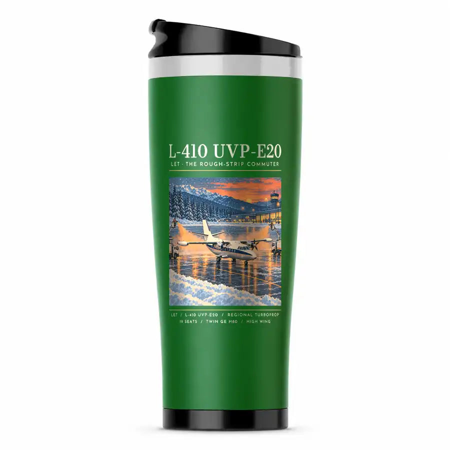 LET L-410 UVP-E20 - Poster - Stainless Steel (No Holder) - Green