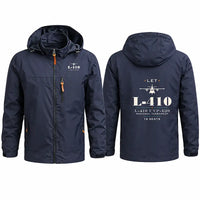 Thumbnail for LET L-410 UVP-E20 Stylish Jackets - Hooded Windbreaker - Heritage - Navy Blue