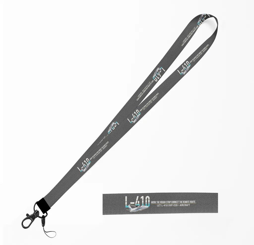 LET L-410 UVP-E20 lanyard - gray