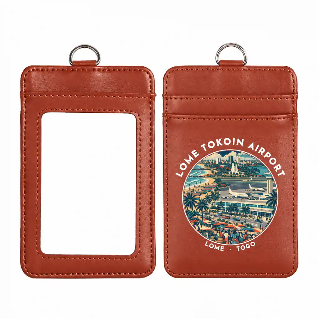LFW - ID Card Holder - Badge - Light Brown
