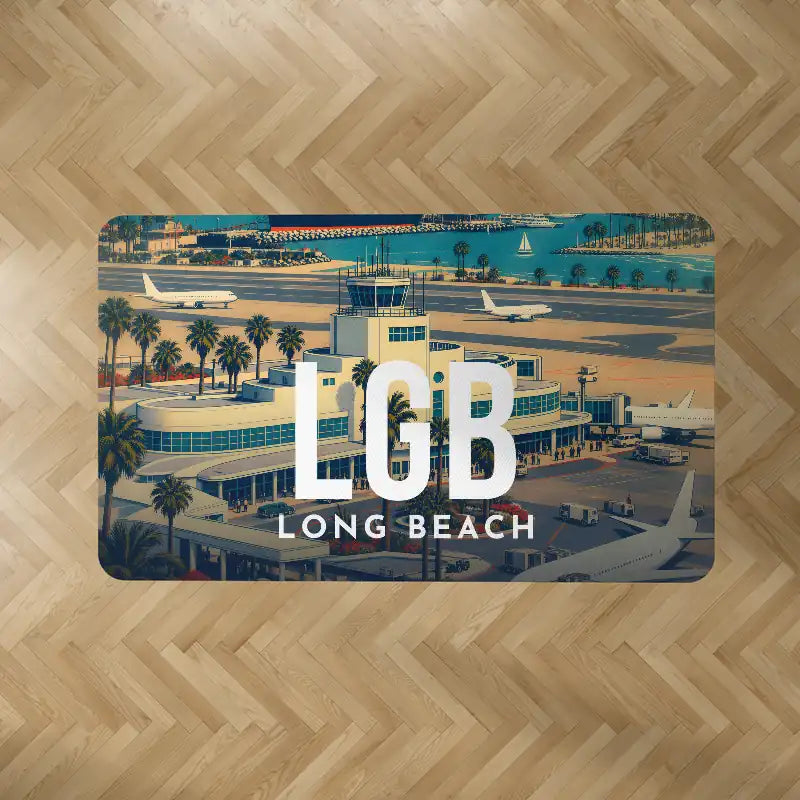 Long Beach Airport (Daugherty Field) (LGB) Carpets - Carpet Rectangle - Scene