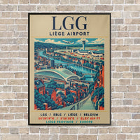 Thumbnail for LGG - Poster - Canvas Framed - Beige