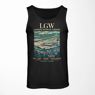 LGW - Poster - Tank Top - Black