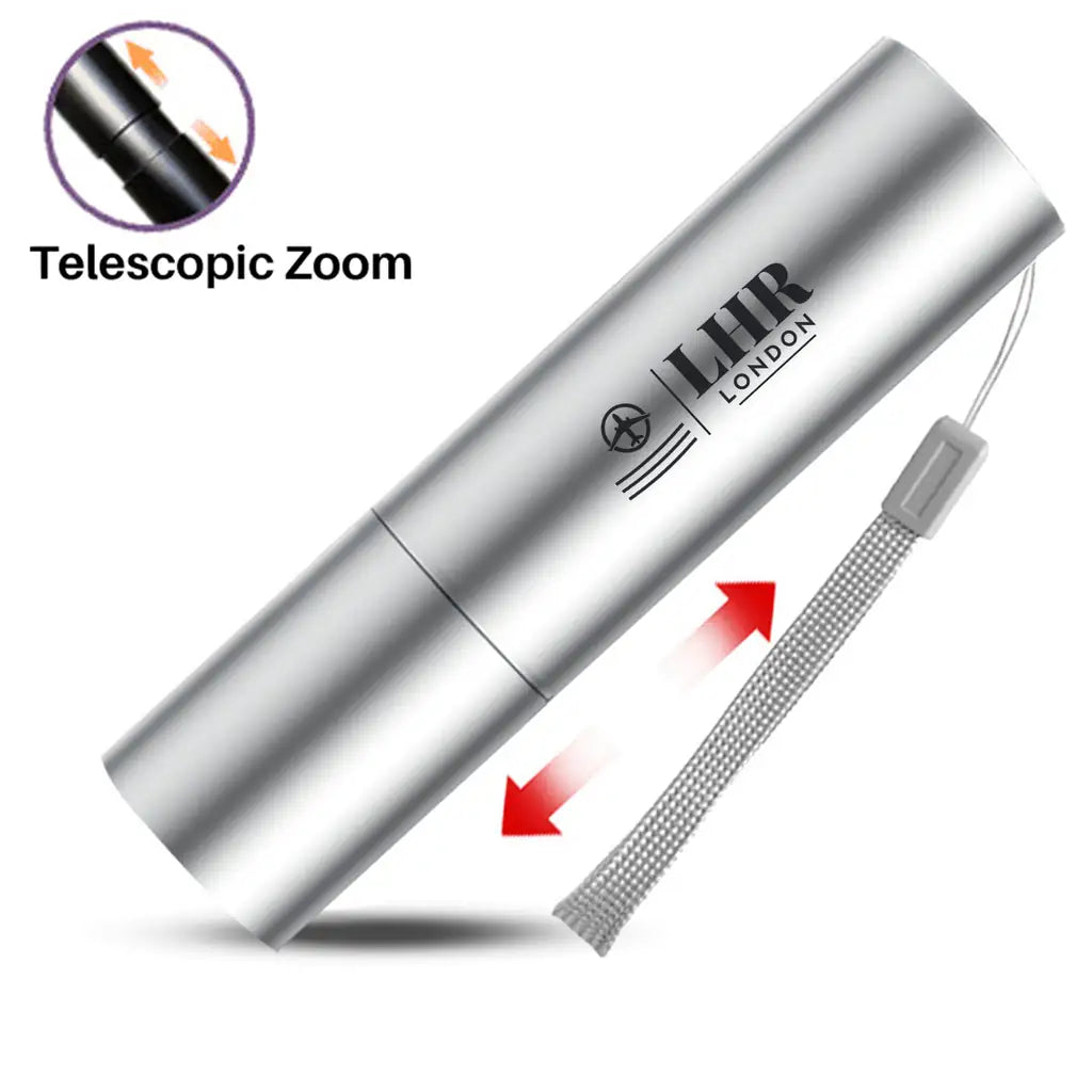 LHR - Mini LED Flashlight - Silver