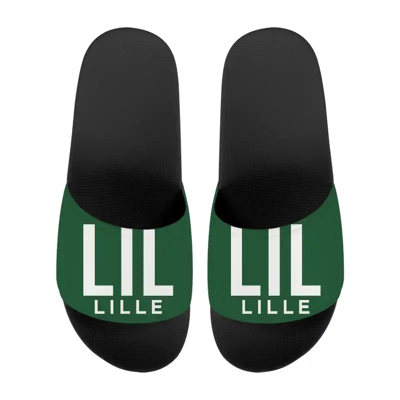 Lille Airport (LIL) Slippers & Flip Flops - Slippers - Sport - Code - Green