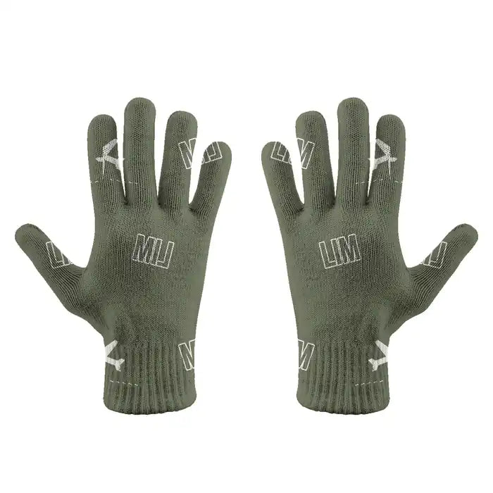 Lima Jorge Chavez International Airport (LIM) Gloves - Gloves - Full - Pattern - Green Army