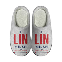 Thumbnail for Milano Linate Airport (LIN) Slippers & Flip Flops - Slippers - Cotton - Code - Same - Light Gray
