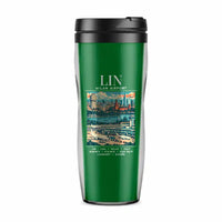 Thumbnail for Milano Linate Airport (LIN) Travel Mugs - Poster - Plastic (No Holder) - Green