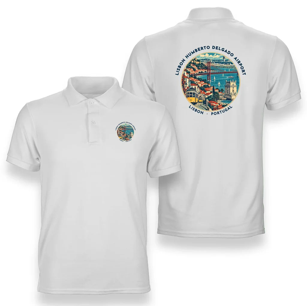 LIS - Badge - Double-Side Polo - White
