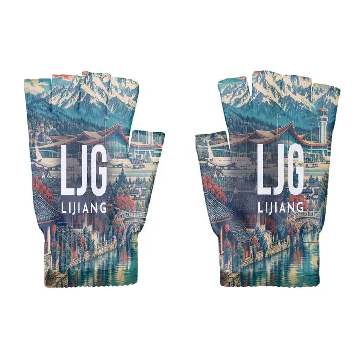 Lijiang Sanyi International Airport (LJG) Gloves - Gloves - Cut - 3D