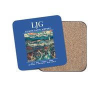 Thumbnail for LJG - Poster - Coaster - Blue