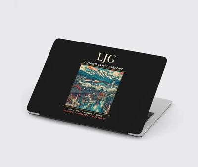 LJG - Poster - MacBook Case - Black