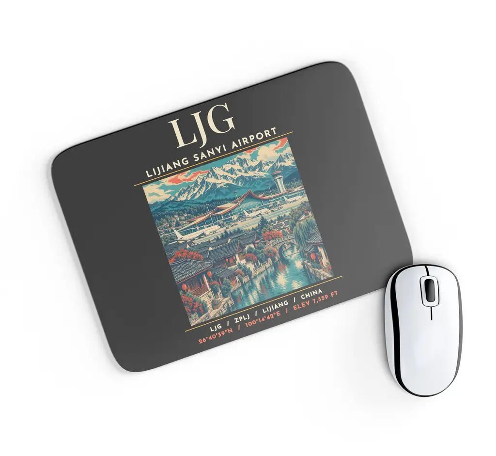 LJG - Poster - Mouse Pad - Black