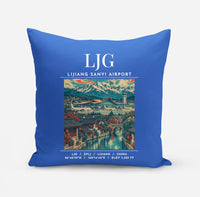 Thumbnail for LJG - Poster - Pillow - Blue