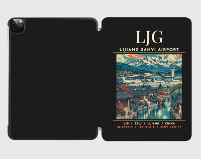 LJG - Poster - iPad Case - Black