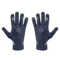 Thumbnail for Ljubljana Jože Pučnik Airport (LJU) Gloves - Gloves - Full - Pattern - Navy Blue