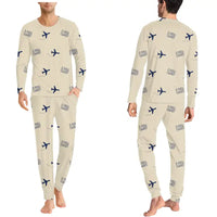 Thumbnail for Chaudhary Charan Singh International Airport (LKO) Pajamas - Men Pajamas - Beige
