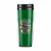 Thumbnail for Chaudhary Charan Singh International Airport (LKO) Travel Mugs - Badge - Plastic (No Holder) - Green