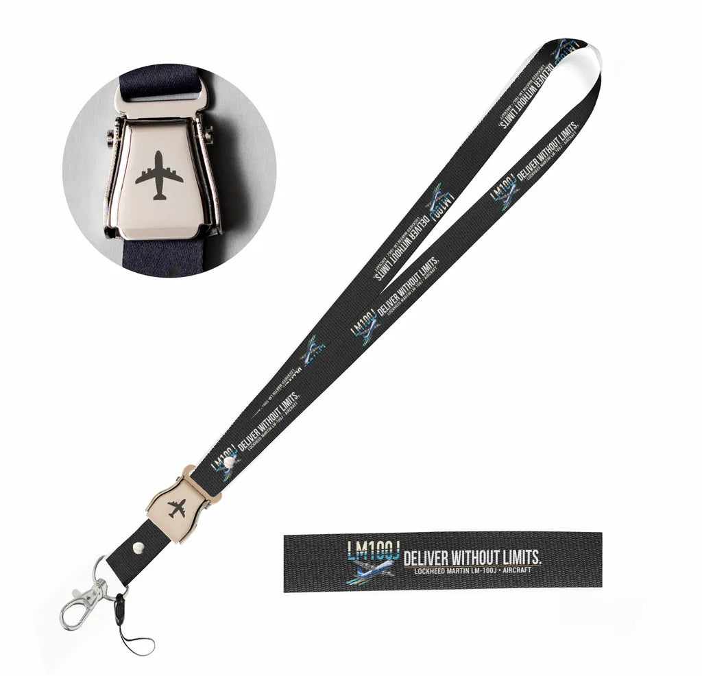 LM-100J seat belt lanyard - black