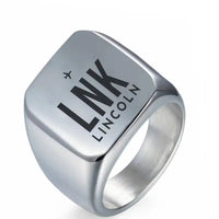 Thumbnail for Lincoln Airport (LNK) Rings - Ring - Silver