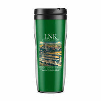 Thumbnail for Lincoln Airport (LNK) Travel Mugs - Poster - Plastic (No Holder) - Green
