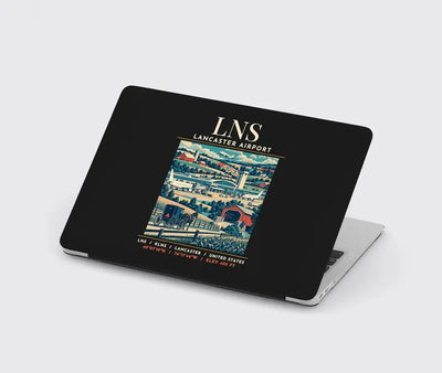 LNS - Poster - MacBook Case - Black