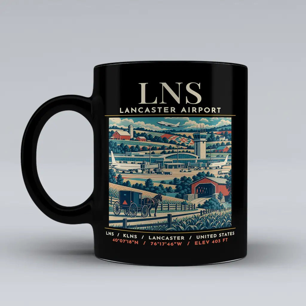 LNS - Poster - Mug - Black