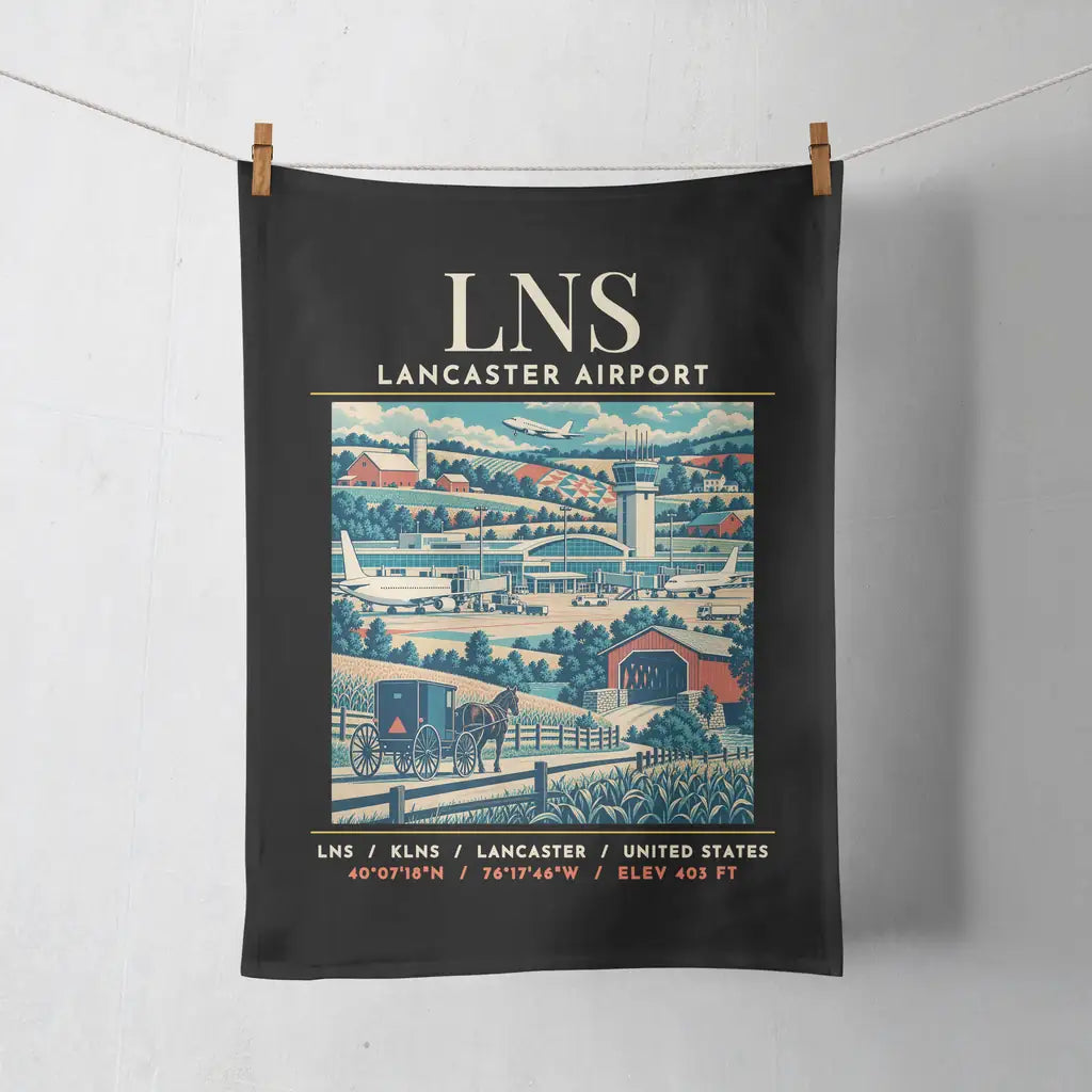 LNS - Poster - Towel - Black