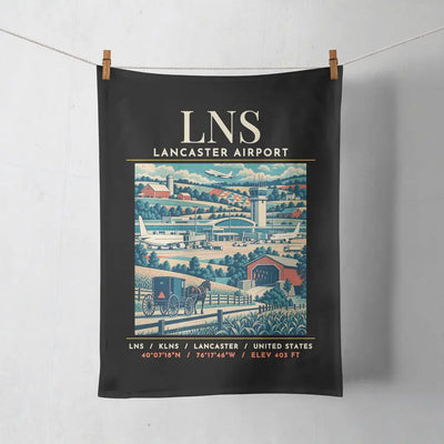 LNS - Poster - Towel - Black