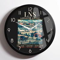 Thumbnail for LNS - Poster - Wall Clock Framed - Black