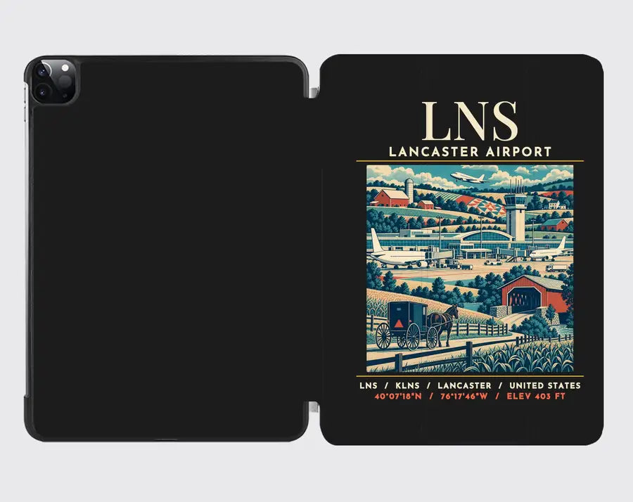 LNS - Poster - iPad Case - Black