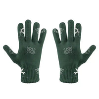 Thumbnail for Lanai Airport (LNY) Gloves - Gloves - Full - Pattern - Dark Green