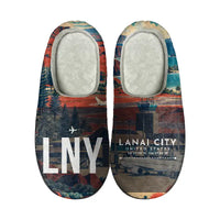 Thumbnail for Lanai Airport (LNY) Slippers & Flip Flops - Slippers - Cotton - Scene - Different