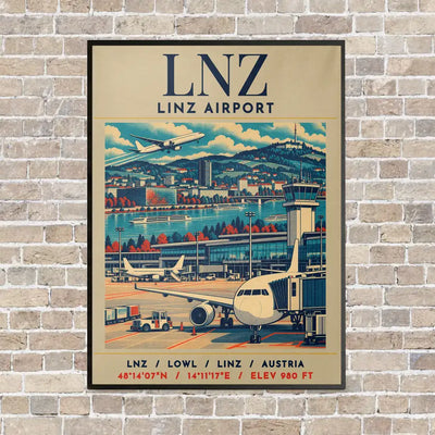 LNZ - Poster - Canvas Framed - Beige