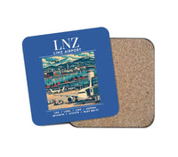 Thumbnail for LNZ - Poster - Coaster - Blue