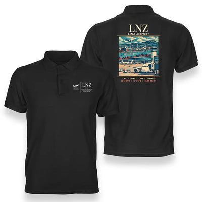 LNZ - Poster - Double-Side Polo - Black